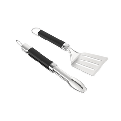 Kit portable de 2 ustensiles pour barbecue