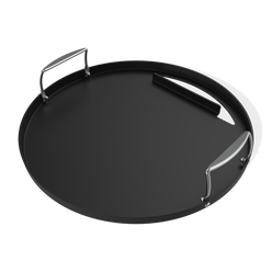 Plancha ronde antirouille encastrable de 22 po