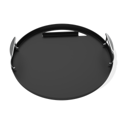 Plancha ronde antirouille encastrable de 22 po