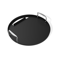 Plancha ronde antirouille encastrable de 22 po