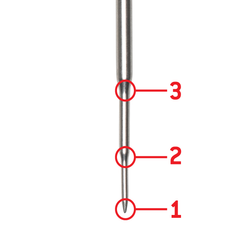 Premium Wired Food Probe (Triple Sensor)