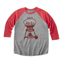 T-shirt Raglan Club de grillades d'hiver Weber®