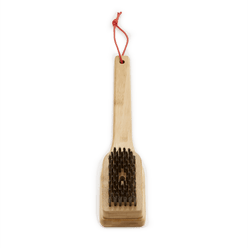 Grill Brush - 12” Bamboo