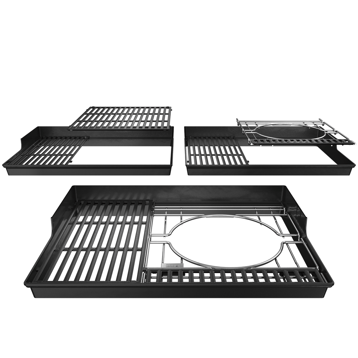 WEBER CRAFTED Porcelain-Enameled Cast-Iron Cooking Grates