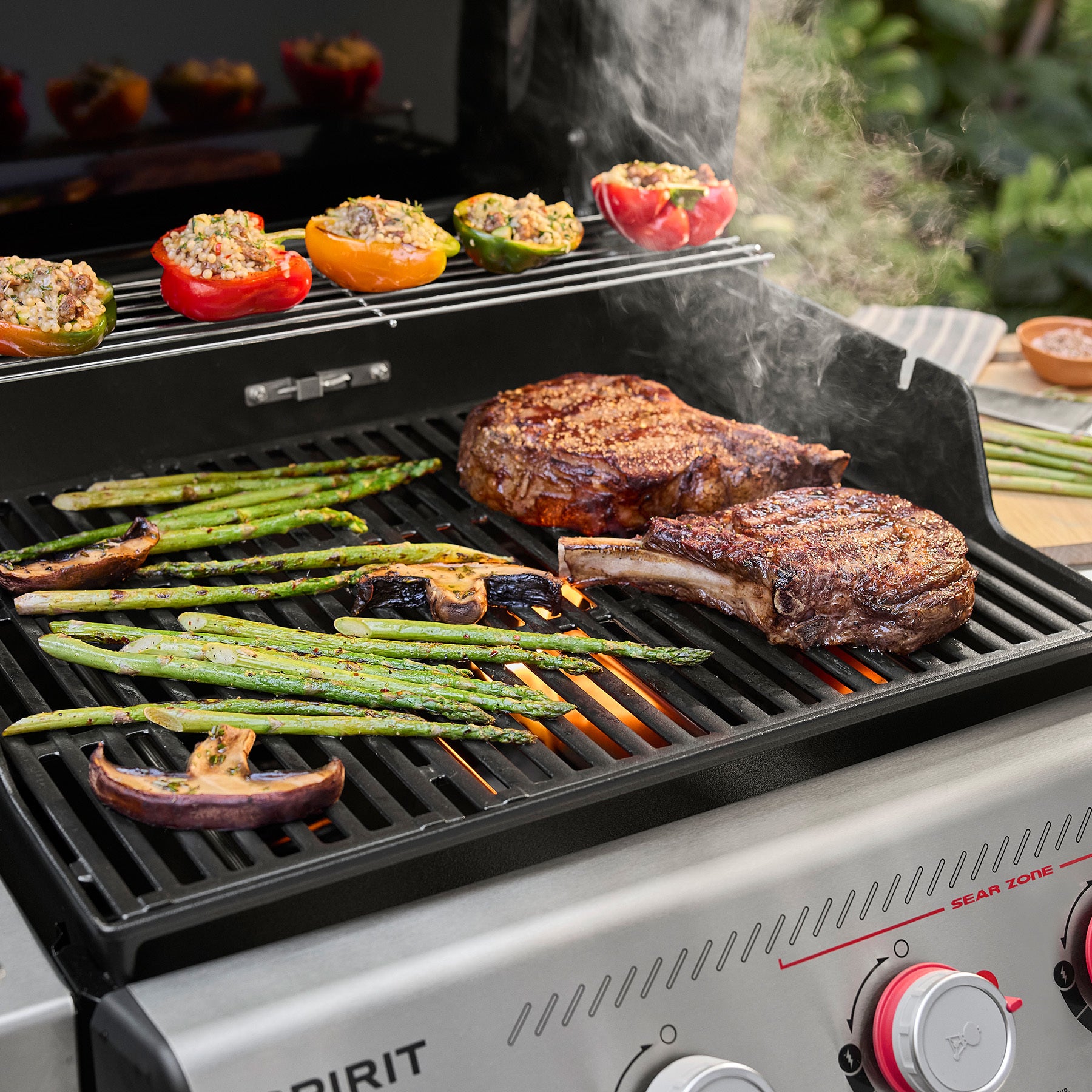 Spirit® E-425C Gas Grill (Liquid Propane)