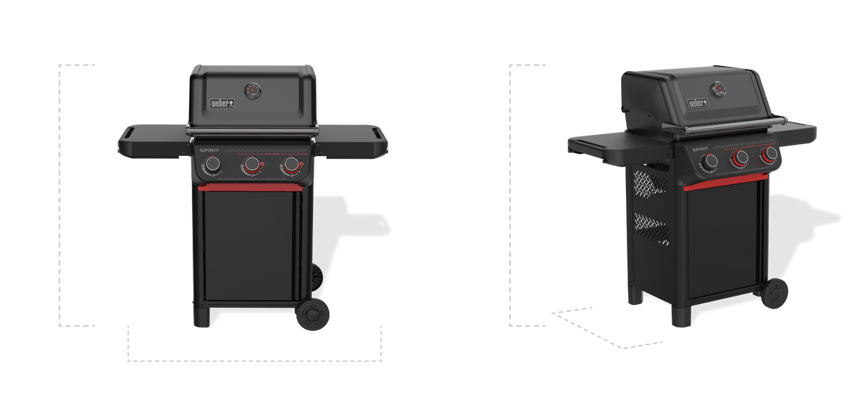 Specifications for the Spirit E-325 LP grill