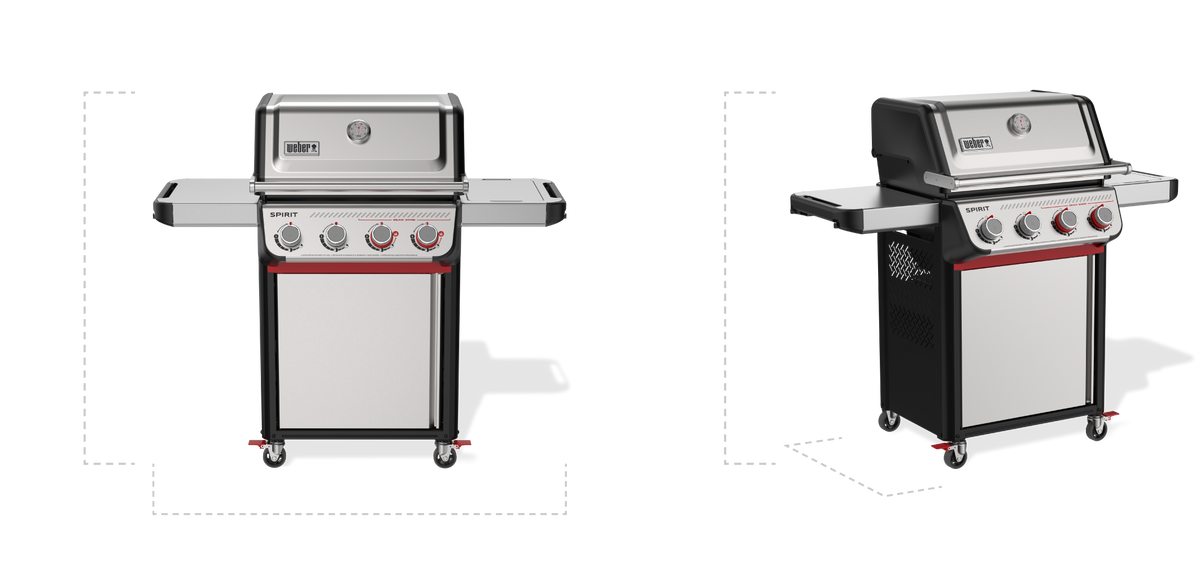 Specifications for the Spirit E-325 LP grill