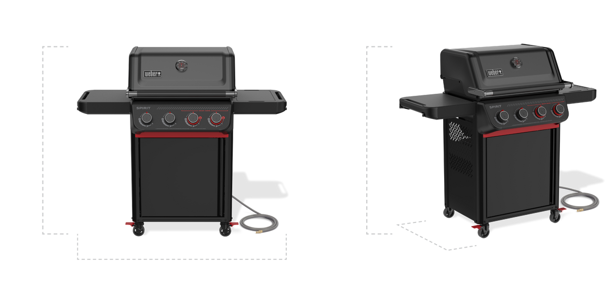 Specifications for the Spirit E-325 LP grill