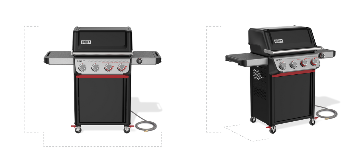 Specifications for the SPIRIT® EX-425C Gas LP grill