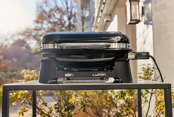 Lumin’s compact, multipurpose design allows you to free up indoor counter space, and do it all outside, on your grill. Easy to store outdoors and indoors.