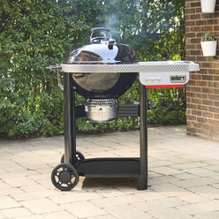 Weber Performer 22” Charcoal Grill brings classic charcoal cooking to the patio.
