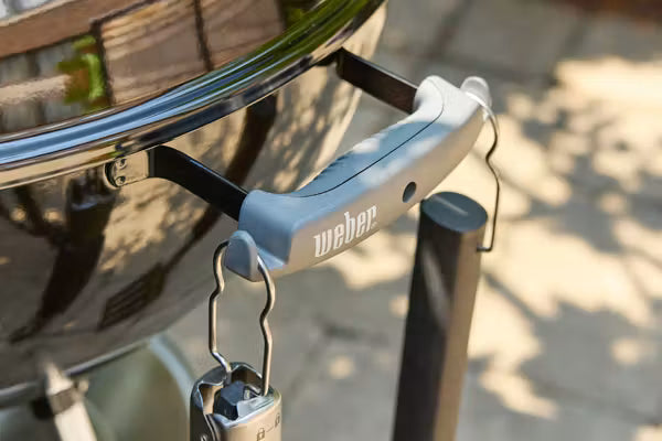 Keep grilling tools within reach.